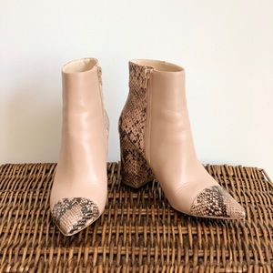 Like New NINE WEST Ankle Booties